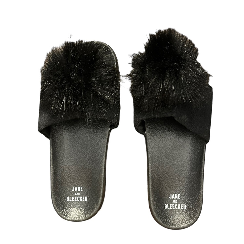 Jane and Bleecker Black Mules Size 9 NWOT - Picture 2 of 7